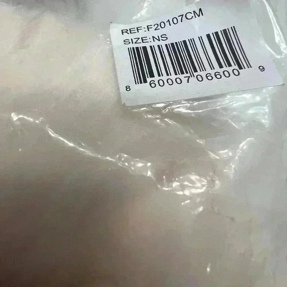 Apparis Women’s Bambi Faux Fur Rectangle Winter Scarf Cream Color - Picture 4 of 5